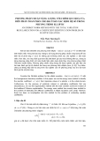 Báo cáo nghiên cứu khoa học: "  PHƯƠNG PHÁP CHUẨN NĂNG LƯỢNG VỚI CHÍNH QUY HOÁ CỦA BIẾN PHÂN TOÀN PHẦN CHO BÀI TOÁN XÁC ĐỊNH HỆ SỐ TRONG PHƯƠNG TRÌNH ELLIPTIC"