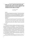Báo cáo nghiên cứu khoa học: "  NÂNG CAO CHẤT LƯỢN G ĐỘI NGŨ NHÂN VIÊN TẠI NGÂN HÀNG ĐẦUTƯ VÀ PHÁT TRIỂNVIỆT NAM"