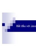 Bắt đầu với lập trình Java phần 1