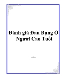 Đánh giá Đau Bụng Ở Người Cao Tuổi