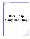 Hiến pháp Cộng hòa Pháp