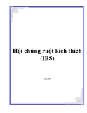 Hội chứng ruột kích thích (IBS)