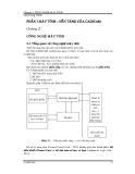 GIÁO TRÌNH CAD/CAM - PHẦN 1 MÁY TÍNH VÀ NỀN TẢNG CỦA CAD/CAM - CHƯƠNG 2