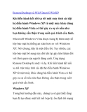 RemoteDesktop từ WinVista tới WinXP