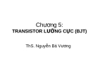 CHƯƠNG 5 TRANSISTOR LƯỠNG CỰC (BJT)