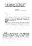 Báo cáo nghiên cứu khoa học: "NGHIÊN CỨU ẢNH HƯỞNG CỦA pH VÀ NỒNG ĐỘ ION CLO CHO ĐẾN QUÁ TRÌNH HOÀ TAN ANÔT FE"