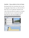 OpenShot – Công cụ chỉnh sửa video cho Ubuntu