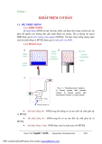 Kỹ thuật nhiệt - Chương 1 