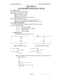 Giáo trình kỹ thuật xung - Chương 2