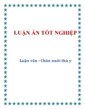 Luận văn - Chăn nuôi thú y