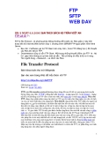 học dreamweaver 8 FTP SFTP WEB DAV phần 1