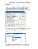 Visual Basic 6 - Chương 15