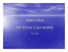 Tìm hiểu AN TOÀN LAO ĐỘNG
