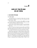 Lý thuyết điều khiển tự động - Chương 4 KHẢO SÁT TÍNH ỔN ĐỊNH CỦA HỆ THỐNG