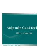 Nhập môn Cơ sở Dữ liệu - Phần 5