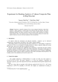 Báo cáo nghiên cứu khoa học: " Experiment for Bending Analysis of 3-phase Composite Plate in Ship Structure"