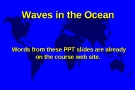 Geography and Oceanography - Chapter 17