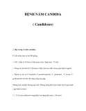 ĐẠI CƯƠNG BỆNH NẤM CANDIDA ( Candidoses) 