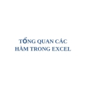 Tổng quan các hàm trong Excel