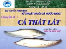 Bài thuyết trình chuyên đề: Cá thát lát