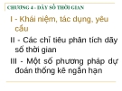 Chương 4: Dãy số thời gian