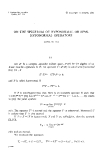 Báo cáo toán học: "On the spectral bound of the generator of semigroups of positive operators "