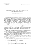 Báo cáo toán học: "Ergodic theory and the functional equation (I - T)x = y "