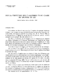 Báo cáo toán học: "Sur la structure des C*-algebres d'une classe de groupes de Lie "