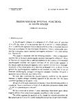 Báo cáo toán học: "Pseudo-regular spectral functions in Krein spaces "