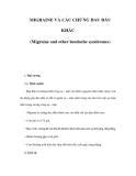 MIGRAINE VÀ CÁC CHỨNG ĐAU ĐẦU KHÁC (Migraine and other headache syndromes) 