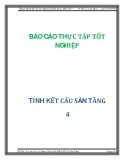 Báo cáo thực tập: TÍNH KẾT CẤU SÀN TẦNG 4