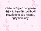 Bài thuyết trình tài chính tiền tệ