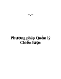 Phương pháp Quản lý Chiến lược