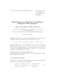 Báo cáo toán học: "Global Existence of Solution for Semilinear Dissipative Wave Equation"