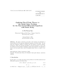 Báo cáo toán học: "Applying Fixed Point Theory to the Initial Value Problem for the Functional Diﬀerential Equations  with Finite Delay "