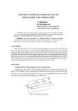 Báo cáo khoa học: "quan trắc chuyển dịch ngang mố trụ cầu bằng ph-ơng pháp hướng chuẩn"