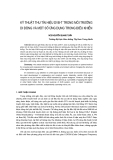 Báo cáo khoa học: "Kỹ thuật thu tín hiệu DVB-T trong môi tr-ờng di động và một số ứng dụng trong điều khiển"