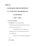 GIÁO ÁN LỊCH SỬ 11_TIẾT 10