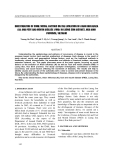 Báo cáo khoa học: "Investigation of some social factors on the evolution of Avian Influenza (AI) and Foot and mouth disease (FMD) in Luong Son district, Hoa Binh province, Vietnam"