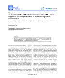 Báo cáo sinh học: "At the crossroads: AMP-activated kinase and the LKB1 tumor suppressor link cell proliferation to metabolic regulation"