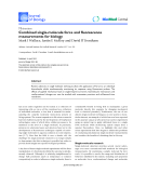 Báo cáo sinh học: " Combined single-molecule force and fluorescence measurements for biology"