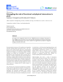 Báo cáo sinh học: "Untangling the web of functional and physical interactions in yeast"