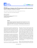 Báo cáo sinh học: "A balancing act between the X chromosome and the autosomes"