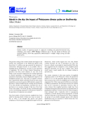 Báo cáo sinh học: "Islands in the sky: the impact of Pleistocene climate cycles on biodiversity"