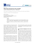 Báo cáo sinh học : "Why do taste cells generate action potentials"