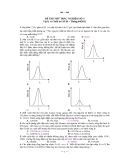  ĐỀ THI THỬ TRẮC NGHIỆM SỐ 3 Vật lý và Tuổi trẻ Số 56 