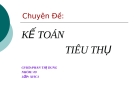 Chuyên đề: Kế toán tiêu thụ