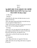 Giáo án hóa học 10_Tiết 15 