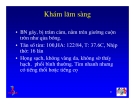 Bài giảng điều trị HIV : Tiếp cận các hội chứng tiêu hoá hay gặp: Nuốt đau và đau bụng part 5