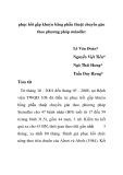 báo cáo y học: "phục hồi gấp khuỷu bằng phẫu thuật chuyển gân theo phương pháp steindler"